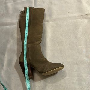 Olive green boots